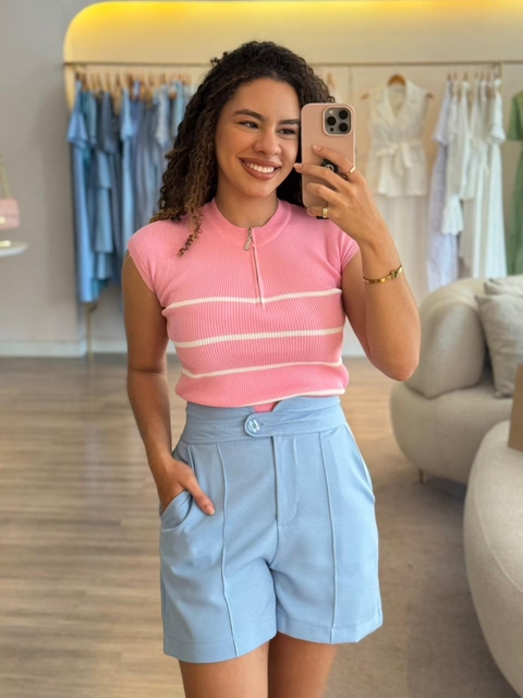 Blusa Raiane Silva - Rosa