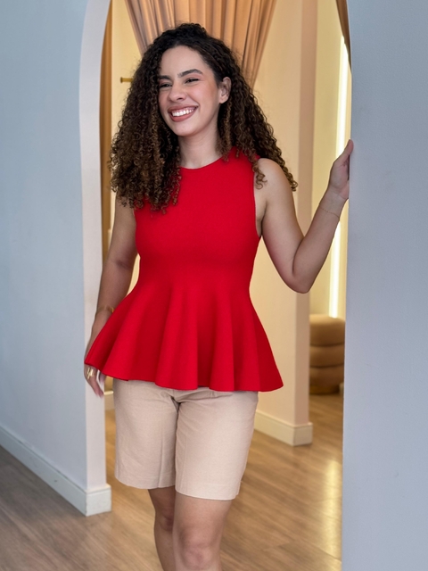 Blusa Pamela Souza - Vermelho