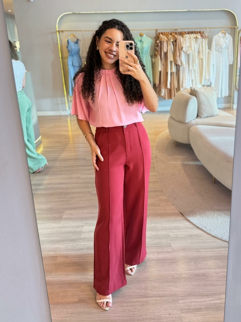 Calça Ariana Lourenço - Cherry