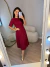 Vestido Regina Alves - Cherry