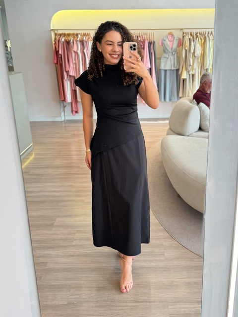 Saia Grazy Barbosa - Preto