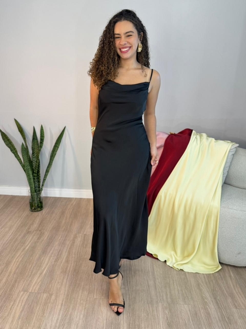 Vestido Sunaly Almeida - Preto