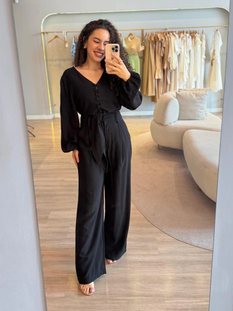 Conjunto Jannylene - Preto