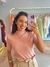 Blusa Fernanda Liegi - Rosa - YourDress - Composta & Moderna