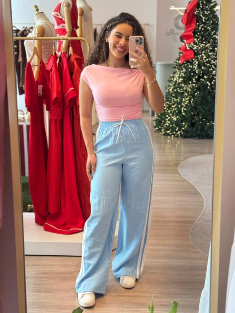 Blusa Leandra Melo - Rosa