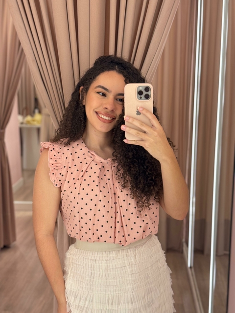 *Blusa Jaqueline Silva - Rosa