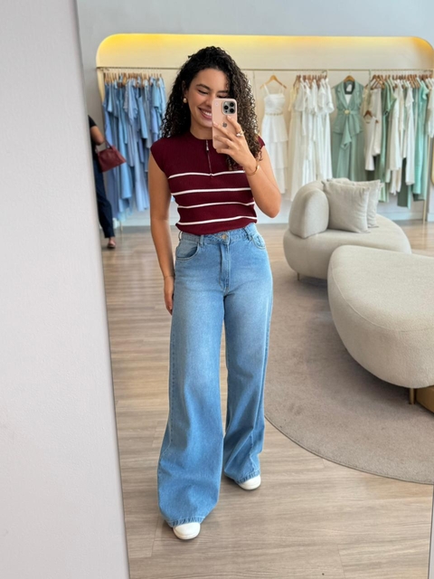 Blusa Raiane Silva - Cherry
