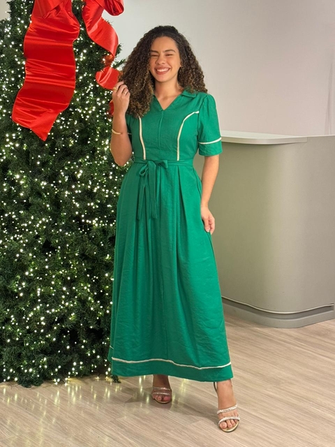 Vestido Josy Maely - Verde