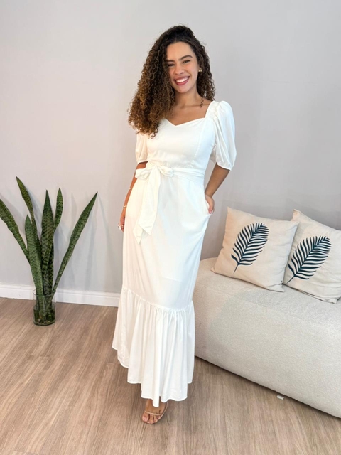 Vestido Mercia Pinheiro - Branco