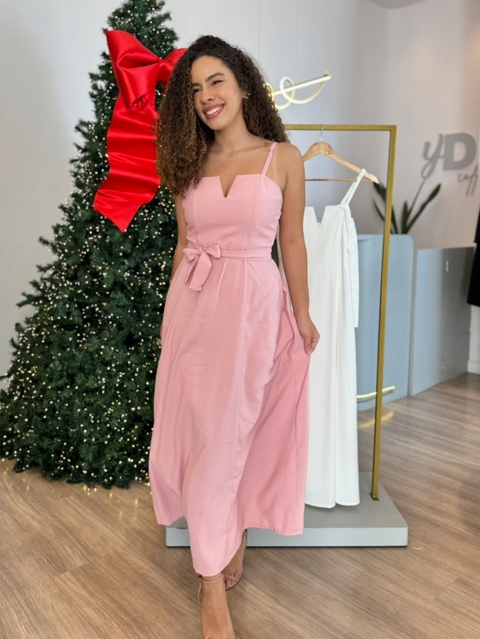 Vestido Alexa Azevedo - Rosa