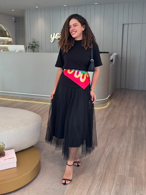 Blusa Lara Melo - Preto