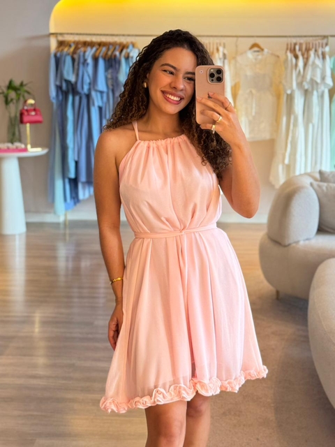 Vestido Janaina Lopes - Rosa