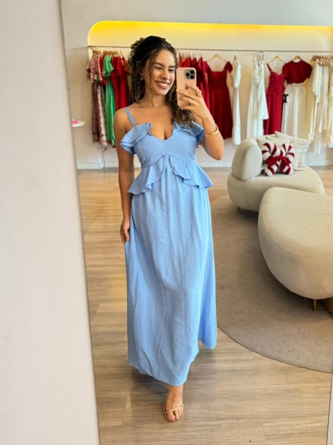 Vestido Acymara Pereira - Azul