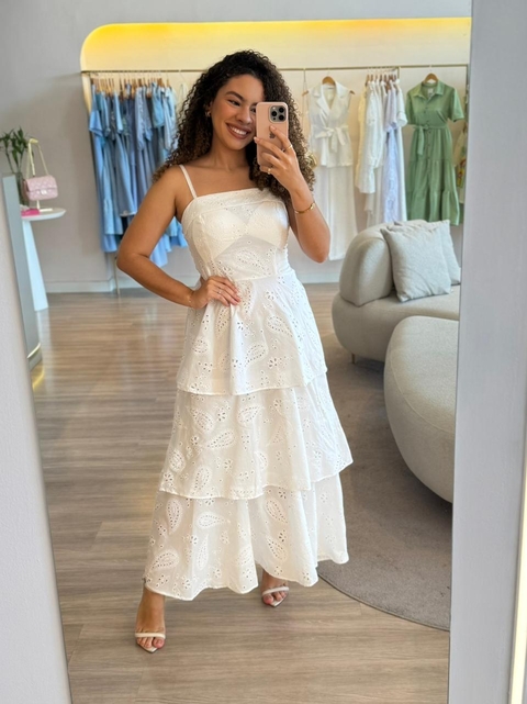 Vestido Kesia Maria - Branco