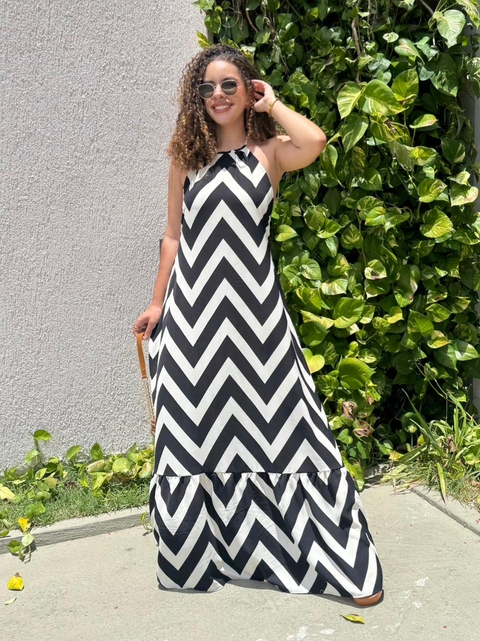 Vestido Sandra Paiva - Preto