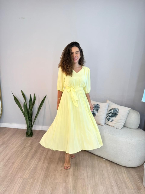 Vestido Emanuelle - Amarelo