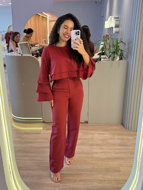 Conjunto Mariane Pinheiro - Cherry