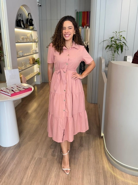 Vestido Barbara - Rosa
