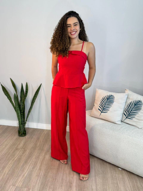 Conjunto Ludmila Melo - Vermelho