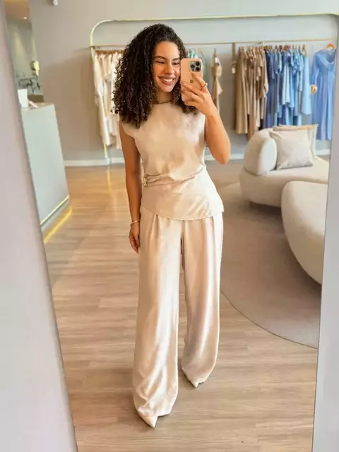 Conjunto Bruna Tavares - Cinza