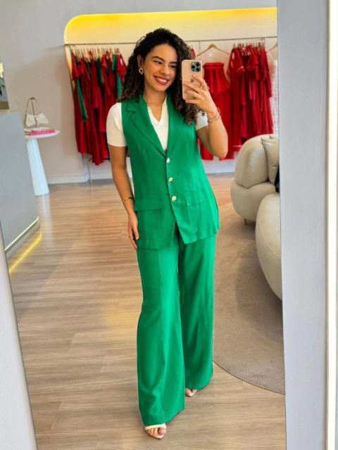 Conjunto Helena Barbosa - Verde