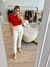 Calça Mércia Cunha - Branco - buy online
