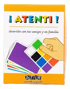 JUEGO DE EJERCITACIÓN DE LA ATENCIÓN, RAPIDEZ Y MEMORIA A CORTO PLAZO . CARTAS ATENTI
