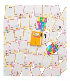 JUEGO DE CARTAS CON MARCADOR BORRABLE PARA EJERCITACIÓN GRÁFICA. CARTAS EMPIEZO A ESCRIBIR IMPRENTA - comprar online