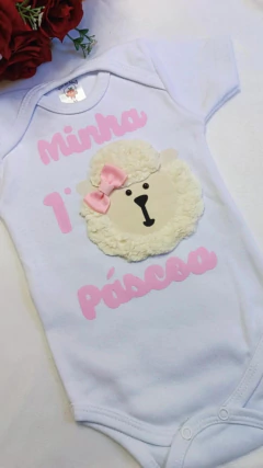 Body Páscoa Cordeirinho