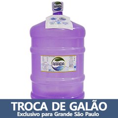 20 Litros (Troca de Galão) - Água Rárida