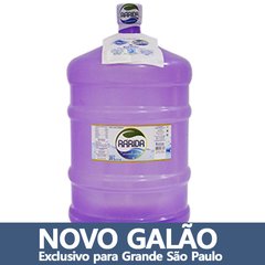 20 Litros (Com Galão Novo) - Água Rárida