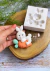 Molde Coelho com Cenoura 3D