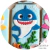 Cortador Daddy Shark (corpo inteiro) 9,0x7,0cm