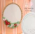 Moldura Oval Floral - comprar online