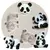 Molde Ursinhos - Panda