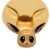 Molde Pokemon - Rosto Eevee - Grande