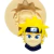 Molde Rosto Naruto Pequeno