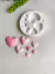 Molde de Silicone Corações