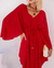 Vestido Kimono Vermelho