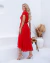 Vestido Envelope Midi Yara Vermelho