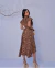 Vestido YARA envelope Midi AnimalPrint na internet