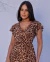 Vestido YARA envelope Midi AnimalPrint - Caluli Store • Vestido Envelope | Moda Contemporânea Feminina | São Paulo