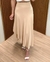 saia envelope midi pareo creme saia midi envelope viscose viscolinho marrrom chocolate