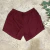 Shorts Malha CRIS curto com bolso na internet