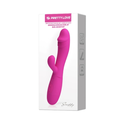 Vibrador c/ Est. de Clitóris Recarregável
