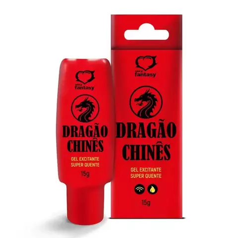 Gel Excitante Unissex Dragão Chinês 15g