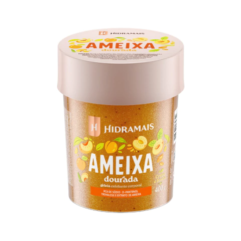 Esfoliante Corporal Geleia Ameixa Dourada 400g Hidramais