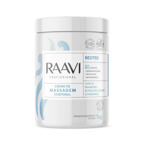 Creme Mass. Neutro 1Kg Raavi - comprar online
