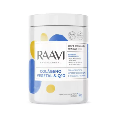 Creme de Massagem Colágeno e Q-10 Raavi 1kg Raavi - comprar online