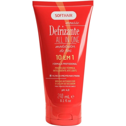 Defrizante All In One 10 em 1 - 240ml Softhair